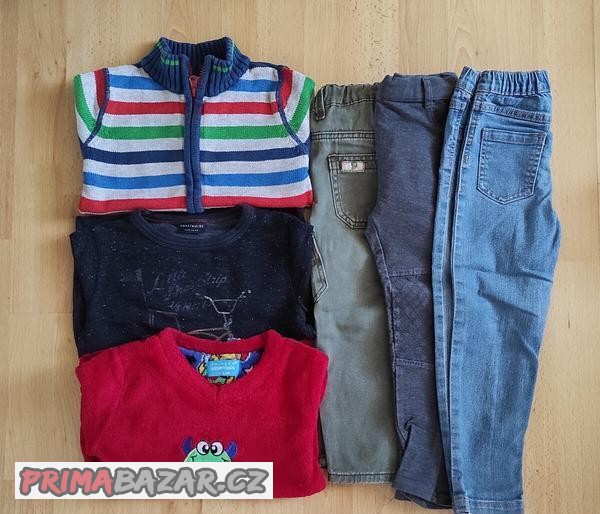set-chlapeckeho-obleceni-svetr-mikiny-kalhoty-vel-98-104