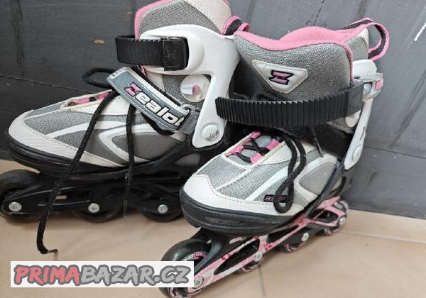 Dívčí inline brusle rostoucí vel. 32-35