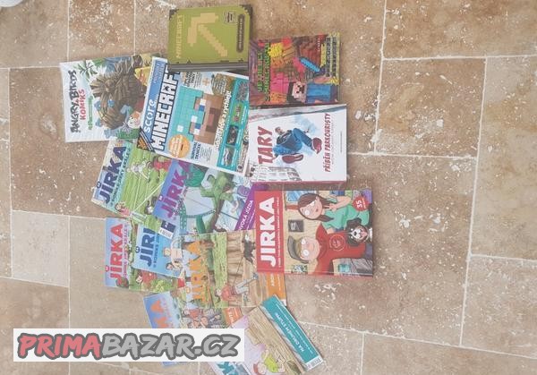 Knihy a casopisy Minecraft