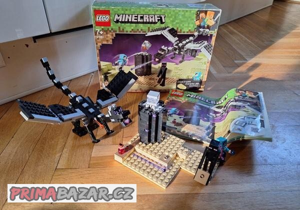 Lego Minecraft 21151- Souboj ve světě end.