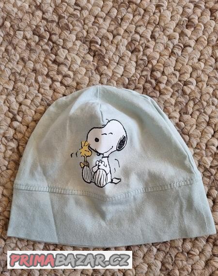 neutralni-bavlnena-cepicka-se-snoopym-38-41