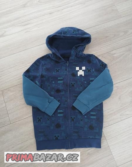 Mikina zn. Minecraft vel.8-9 let