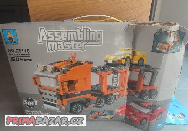Velká stavebnice Assembling + dárek plastový vojáčci Velká stavebnice Assembling + dárek plastový vojáčci