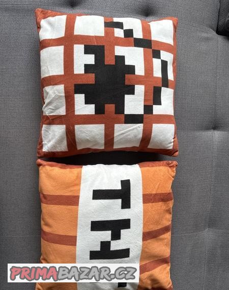 Minecraft polštářky
