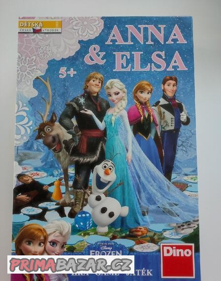 Anna & Elsa, společenská hra