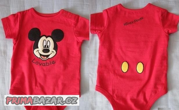 nenošené body / bodýčko Mickey Mouse