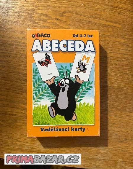 Vzdělávací kartičky - Krteček