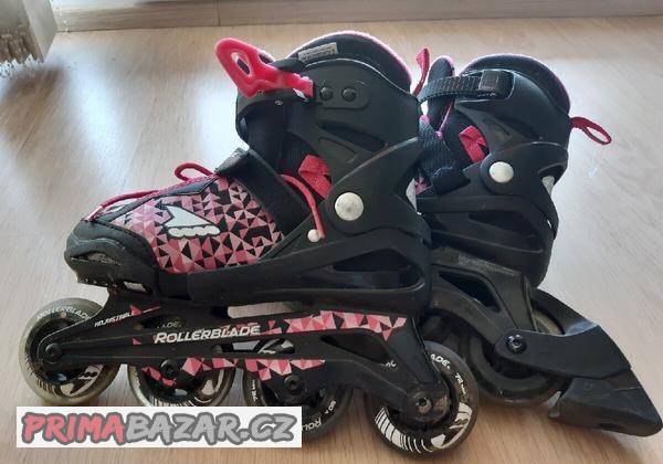 Dívčí kolečkové brusle Rollerblade vel. 29-33
