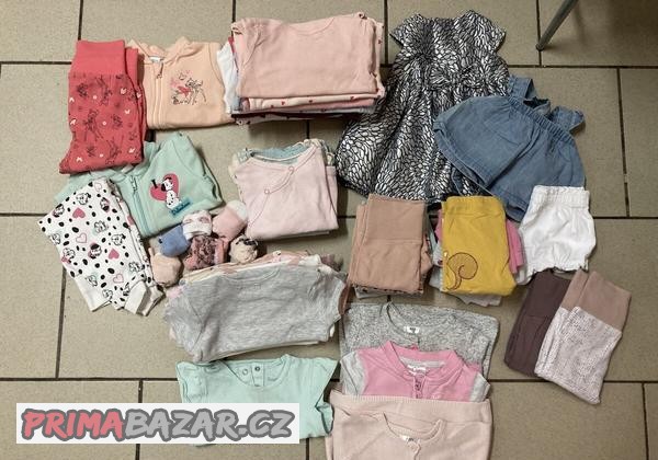 set-divciho-obleceni-minimalne-58-kusu-vel-74
