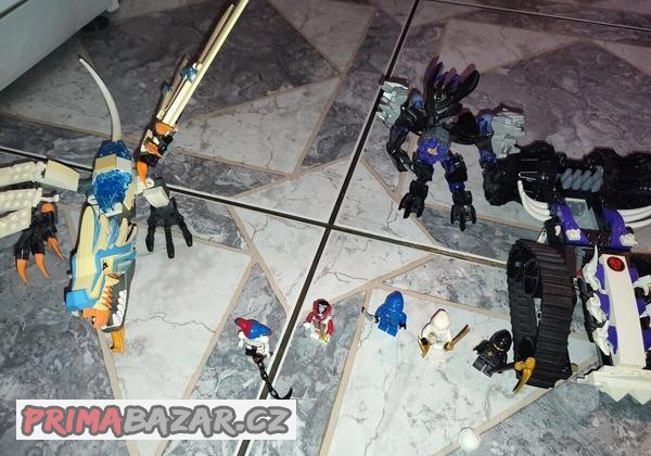 Lego Ninjago Turbo Shredder, Ice Dragon+postavicky