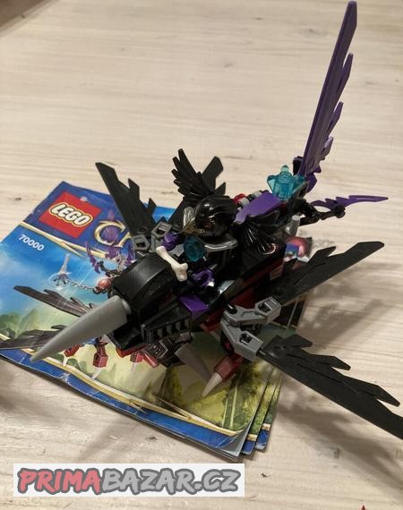 Lego Chima 70000 Razcalův havraní kluzák - i pro dvojčata