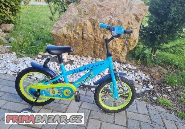 Dětské kolo s přídavnými kolečky, Denver, 14"