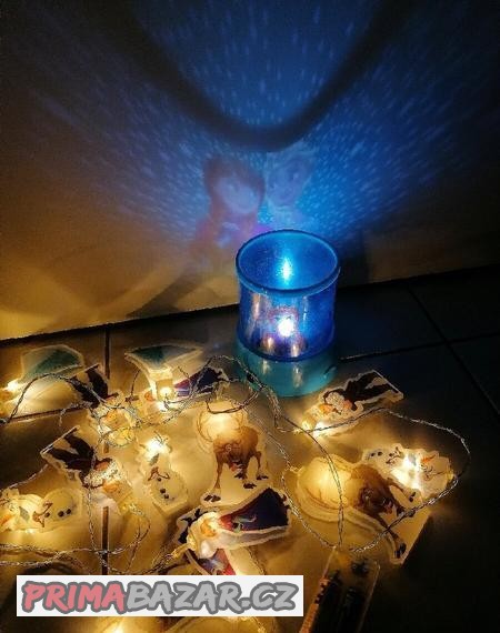 Ledové království frozen led světýlka