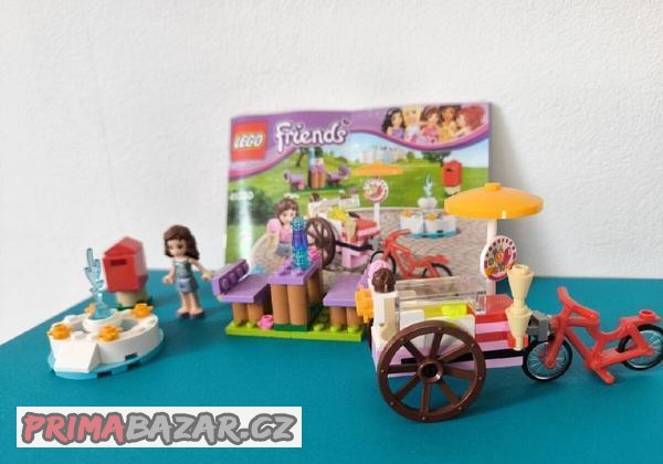 LEGO Friends 41030 Olivia a zmrzlinářské kolo
