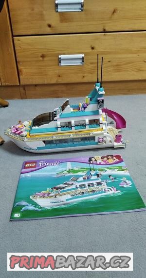 Lego friends výletní loď za delfíny