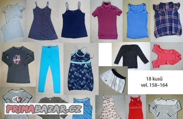 set-divci-letni-obleceni-18-kusu-vel-158-164