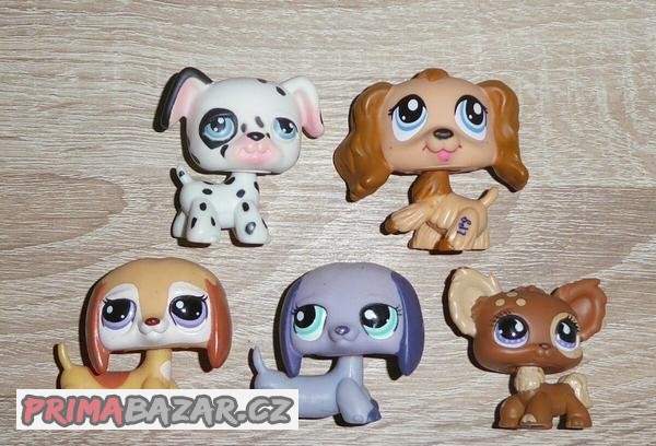 LPS, Littlest pet shop psi - jezevčík, dalmatin, kokršpaněl