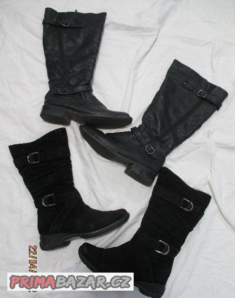 kozačky / boty + kozačky VEL 36