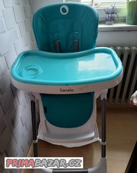 Dětská jídelní židlička lionelo