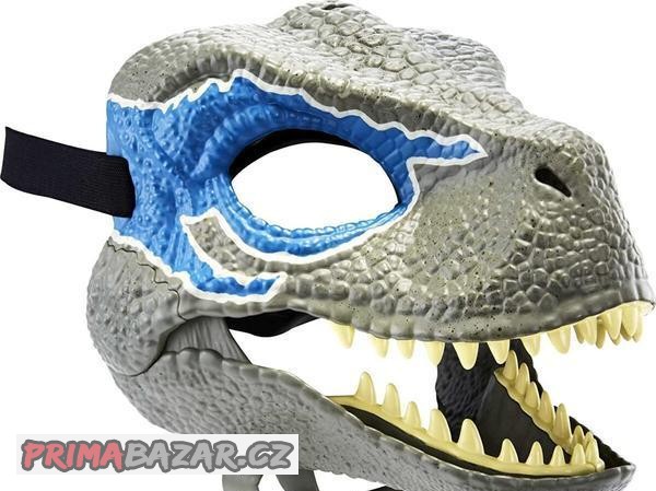Dinomaska Velociraptor Blue