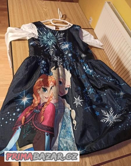 divci-znackovy-set-saty-frozen-halenka-vel-122-128