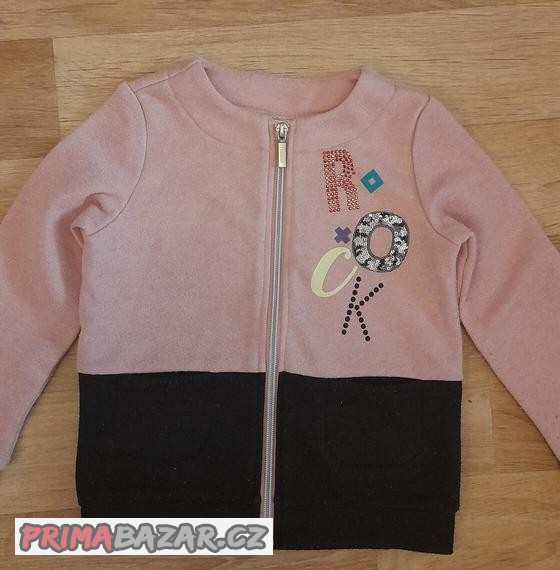 Mikina / bundička na zip zn. PRIMIGI, vel. 104