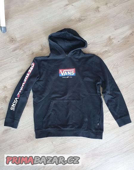 Moc hezká chlapecká mikina vans dětské velikosti xl