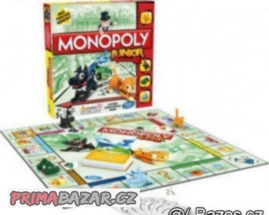 stolní dětská desková hra Monopoly junior