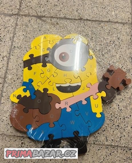 Puzzle mimoň tři druhy na výběr a Puzzle Myšák Mickey (Micke