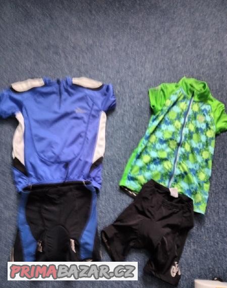 Dětské cyklistické dresy sety cena za vse