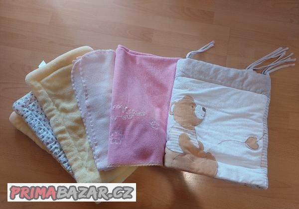 3x deka a mantinel do postýlky