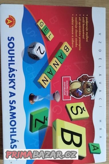 Vzdělávací hra - Souhlásky a samohlásky