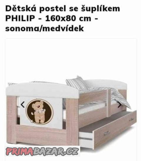 Dětská postel 160x80 Dětská postel 160x80