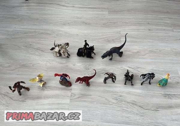 Figurky Schleich - dinosaurus,rytíř a další