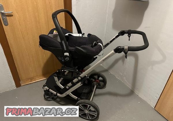 Kočárek Gesslein F6 Air+ vajicko Maxi Cosi vcetne adapteru Kočárek Gesslein F6 Air+ vajicko Maxi Cosi vcetne adapteru