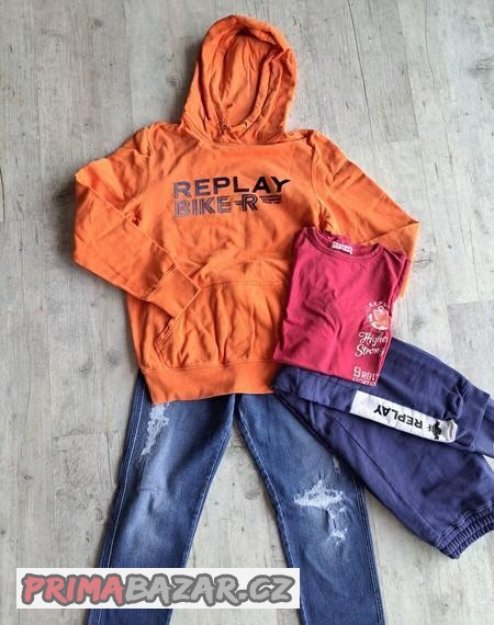 sada-replay-rifle-tricko-mikina-teplaky-146-158