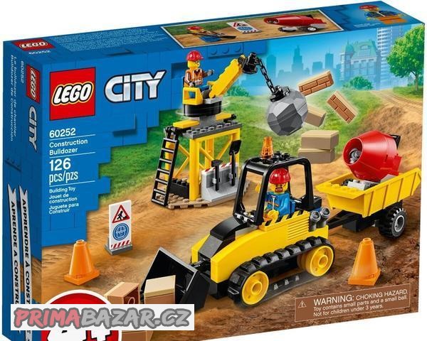 LEGO City 60252 Buldozer na staveništi