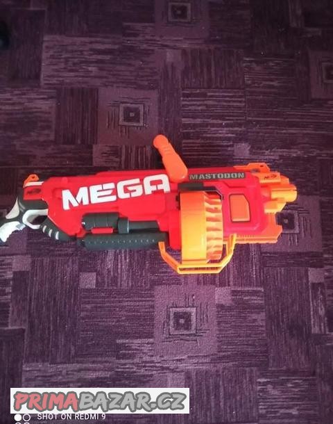 Nerf rotační kulomet Mastodon Mega