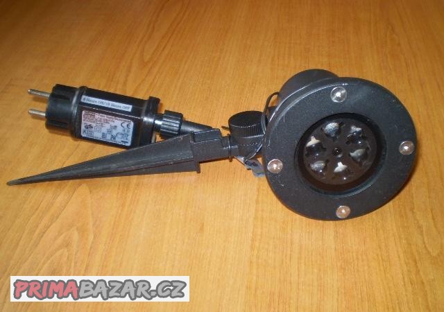 Laserový vánoční projektor
