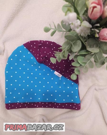 puntikovana-cepice-handmade