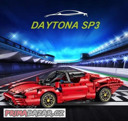 Stavebnice Ferrari Daytona SP3 kompatibilní s LEGO