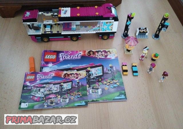 Lego friends 41106 - autobus pro turné popových hvězd