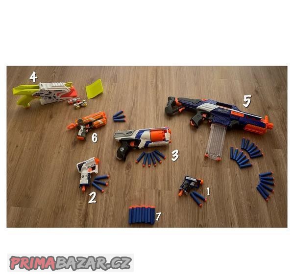 Pistole NERF s náboji