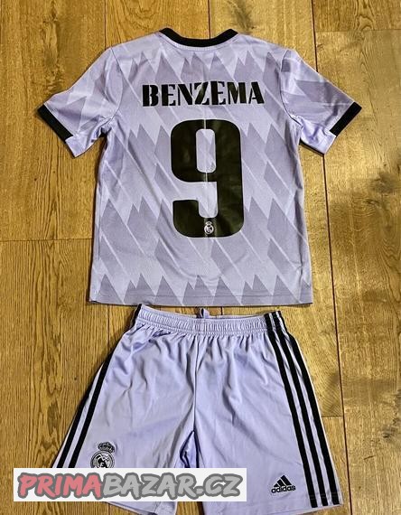 Real Madrid fotbalový dres - Benzema 9 velikost 152