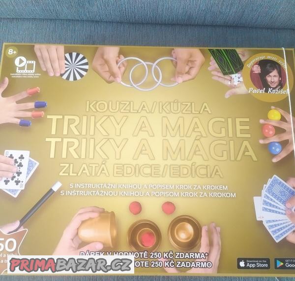 Kouzla, triky a magie - zlatá sada