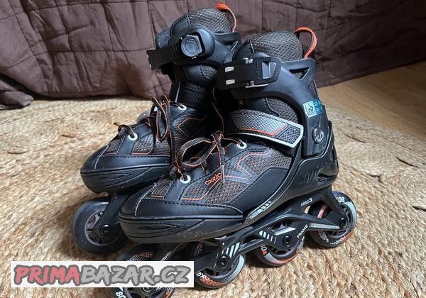 Chlapecké inline brusle Oxelo vel. 32-35