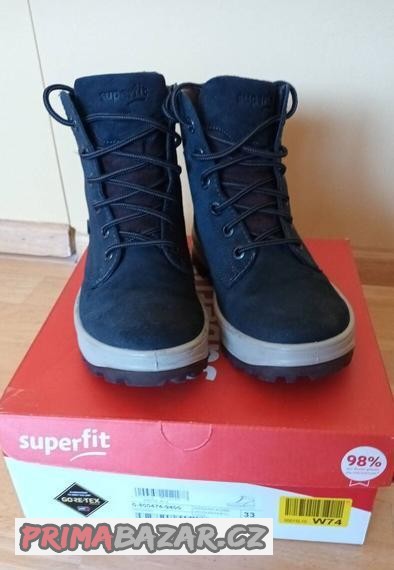 Zimní boty Superfit TEDD s goretexem, vel. 33
