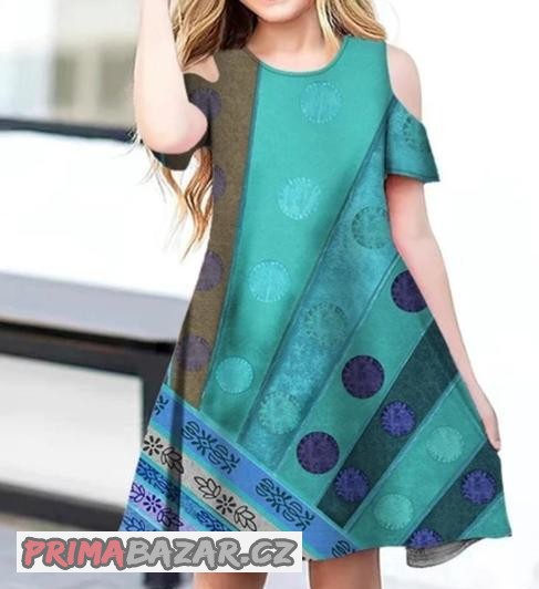 nove-divci-letni-saty-vel-152-modre-krasne