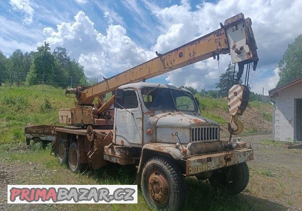 Prodám Autojeřáb Praga V3S AD 80