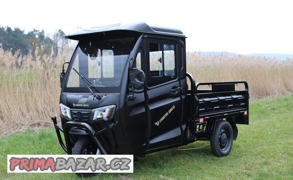 Elektro rikša s kabinou Elektro rikša s kabinou